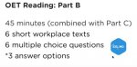 Oet 20 reading part b